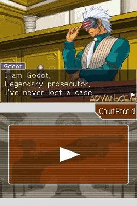 Phoenix Wright - Ace Attorney - Trials and Tribulations (USA) screen shot game playing